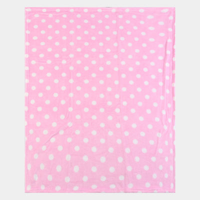 Baby Wrapping Sheet Dotted Design (Pink)