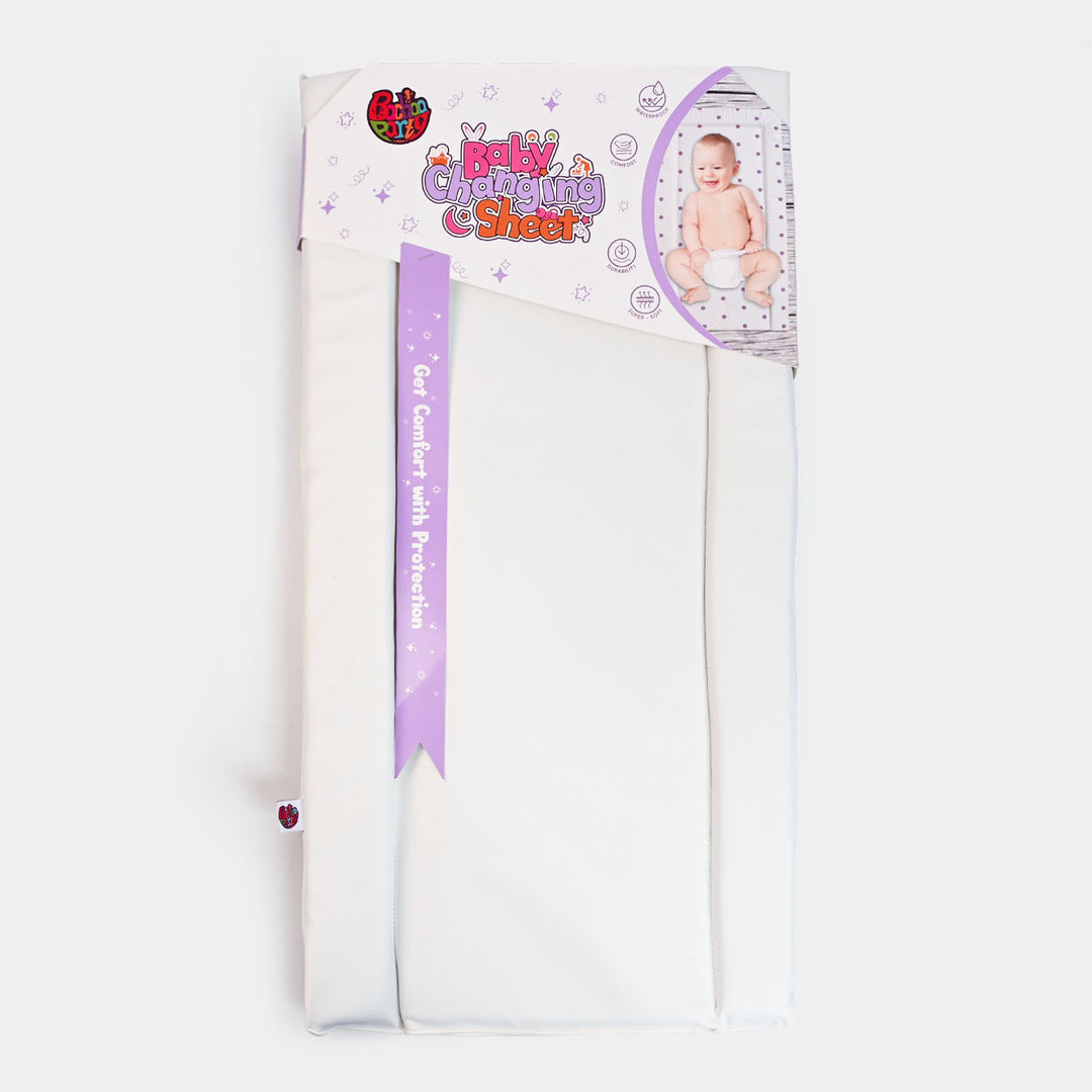 Baby Changing Pad |  White