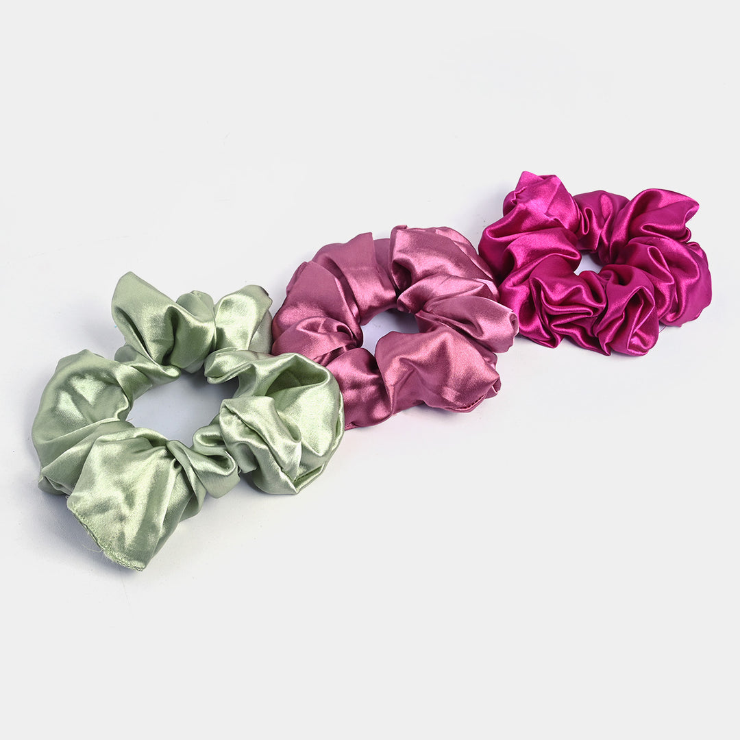 Silk Scrunchies 3PCs Pack