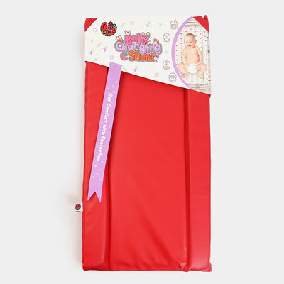 Baby Changing Pad | Red