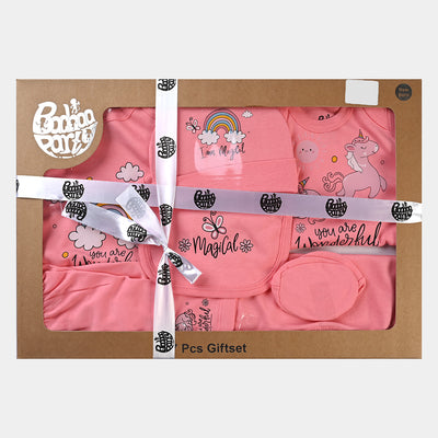 Infant Girls Cotton Poplin 7 Piece Set Magical-mIX