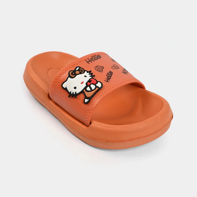 Girls Slipper DF-57-ORANGE