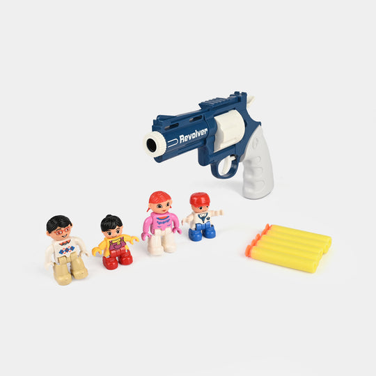 2in1 Target Toy Water + Soft Darts Target Toy