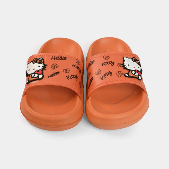 Girls Slipper DF-57-ORANGE