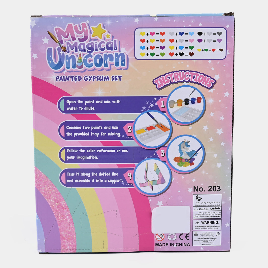 Gypsum Character Painting Set