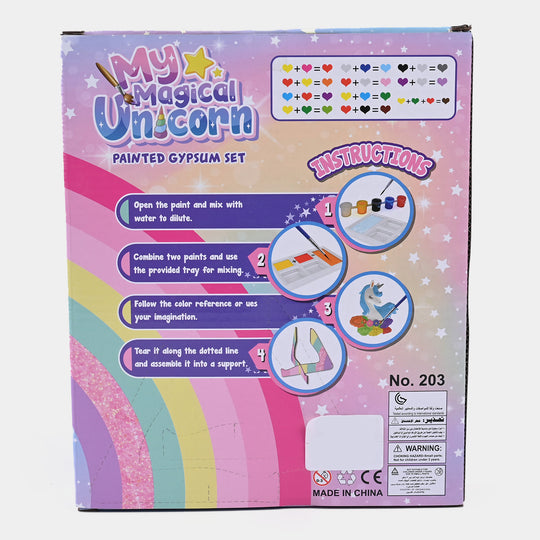 Gypsum Character Painting Set