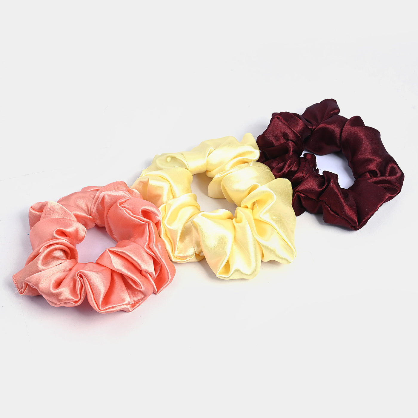 Silk Scrunchies 3PCs Pack