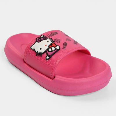 Girls Slipper DF-57-Fuchsia