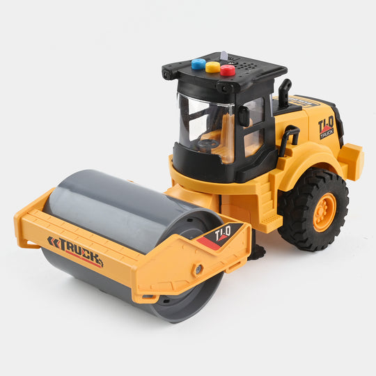 Engineering Vehicle Toy Road Roller With Light & Sound