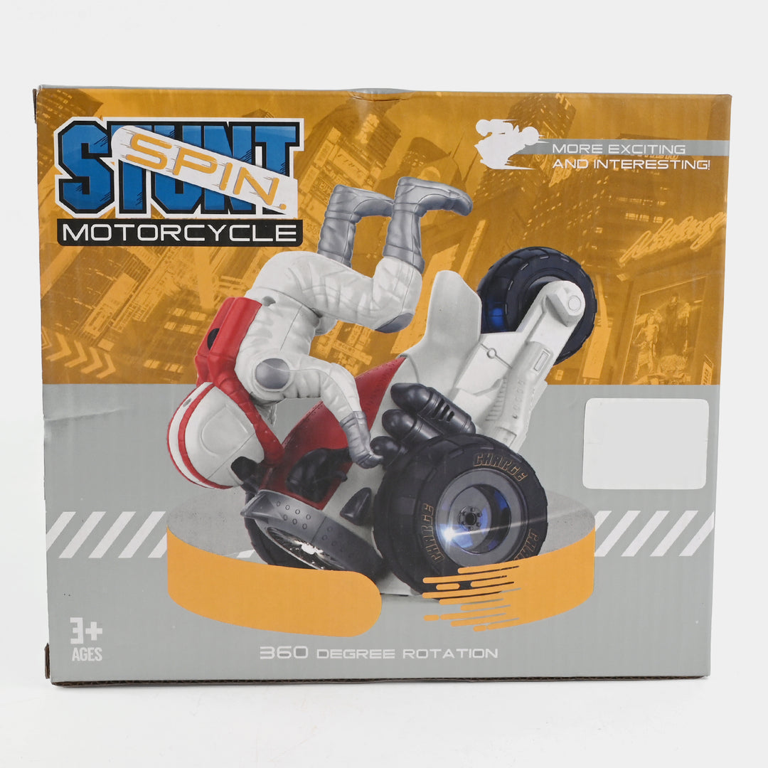 Stunt Spin Motorcycle Toy For Kids