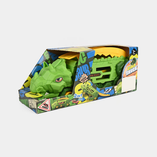 2-in-1 Dinosaur Truck Transforming Toy