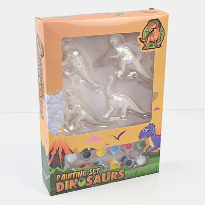 Gypsum Dinosaurs Painting Set