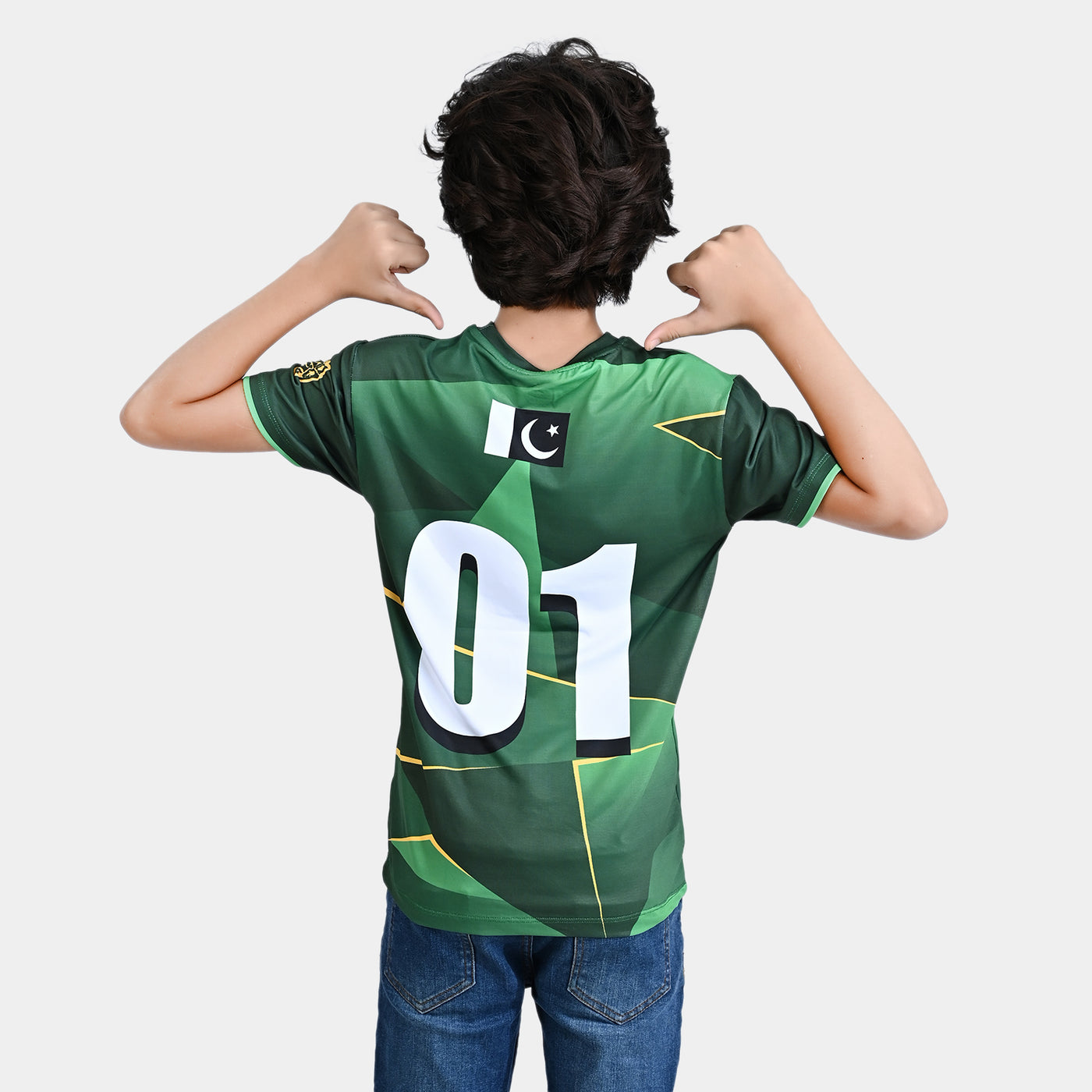 Boys Cotton Jersey T-Shirt Pakistan - Green