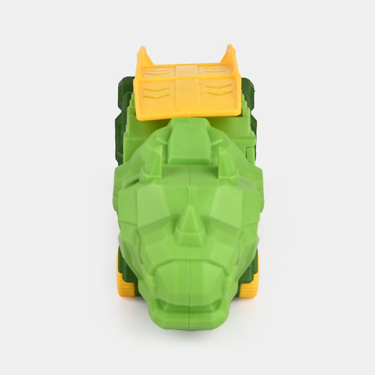 2-in-1 Dinosaur Truck Transforming Toy