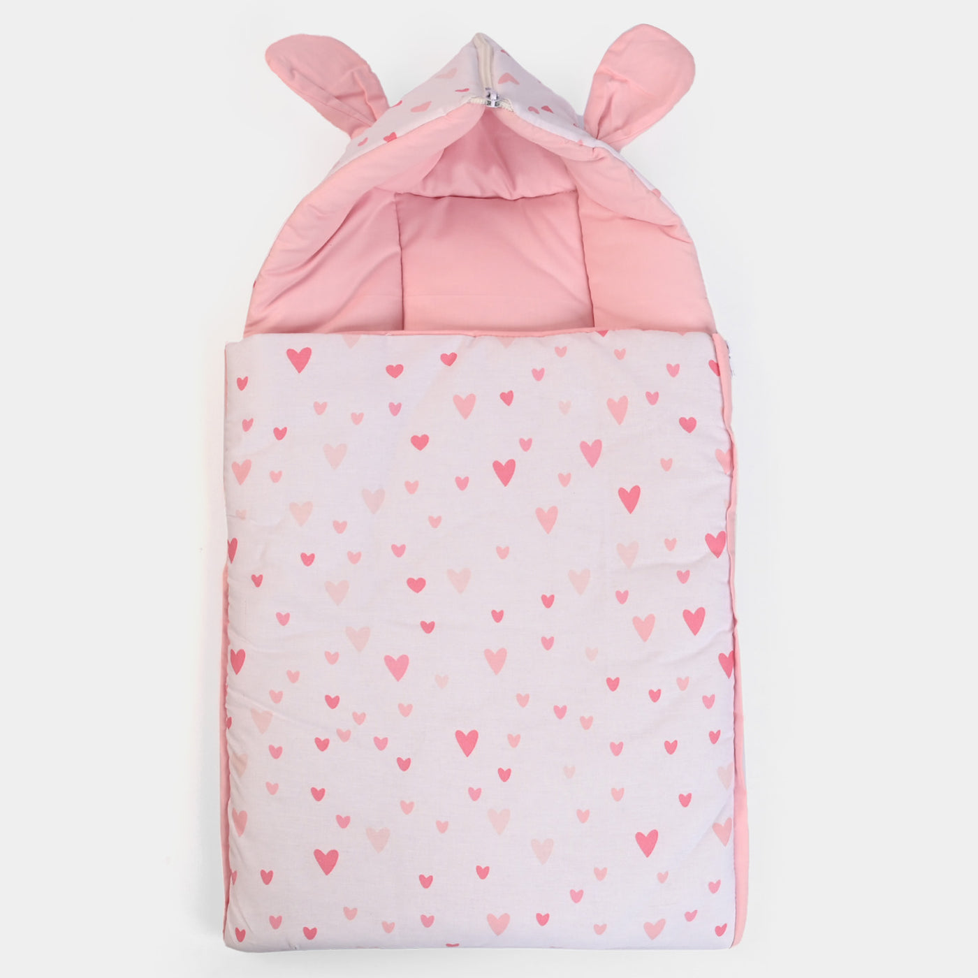 Infant Hooded Carry Nest Cotton Printed