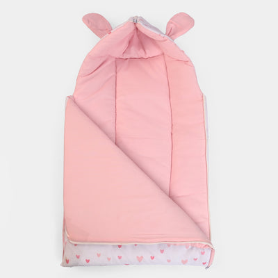 Infant Hooded Carry Nest Cotton Printed