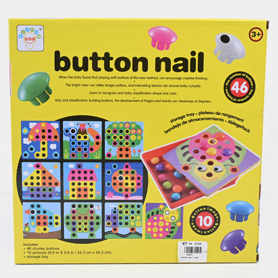 3D Puzzle Button Nail Set For Kids