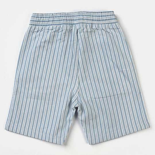 Boys Cotton Short - Stripes