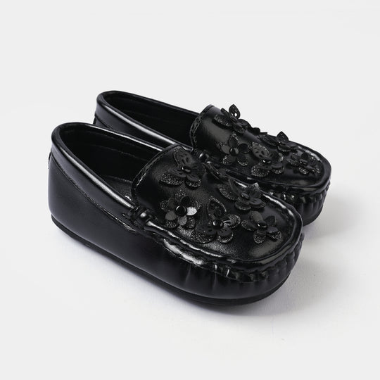 Girls Loafer H502-L30-BLACK