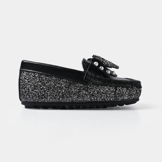 Girls Loafer PY-02-BLACK