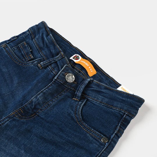 Boys Denim Pant Basic Color-MD.Blue