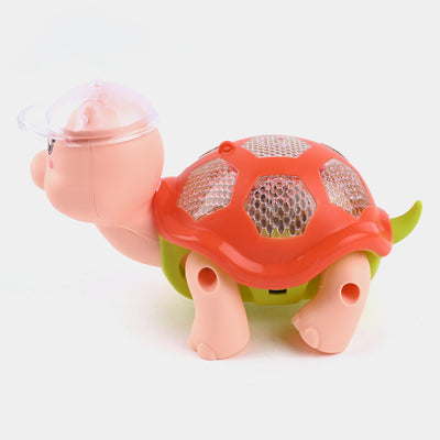 ELECTRIC WALKING TORTOISE WITH LIGHT & MUSIC FOR KIDS