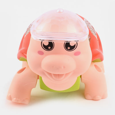 ELECTRIC WALKING TORTOISE WITH LIGHT & MUSIC FOR KIDS