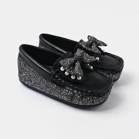 Girls Loafer PY-02-BLACK