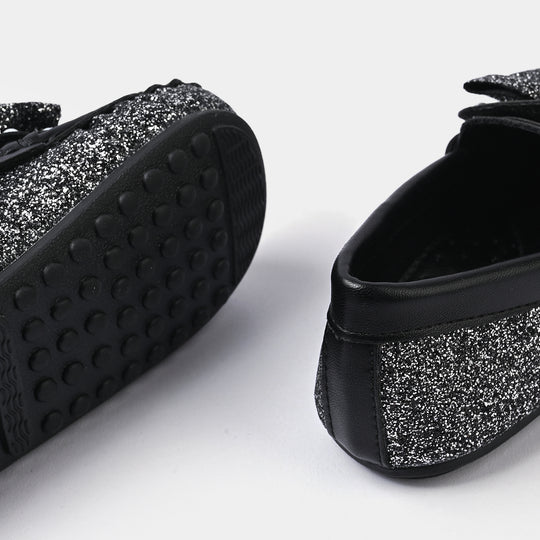 Girls Loafer PY-02-BLACK