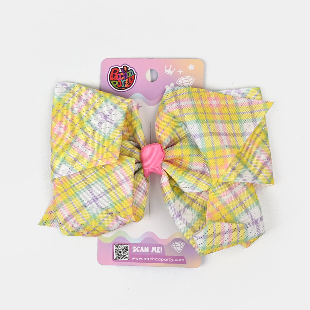 Fancy Hair Pin Big Bow