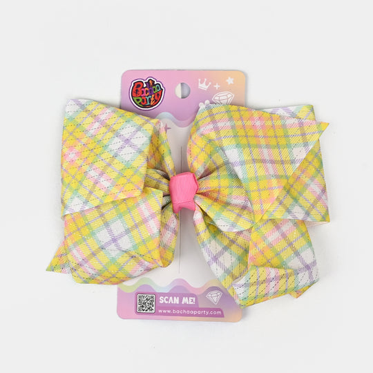 Fancy Hair Pin Big Bow