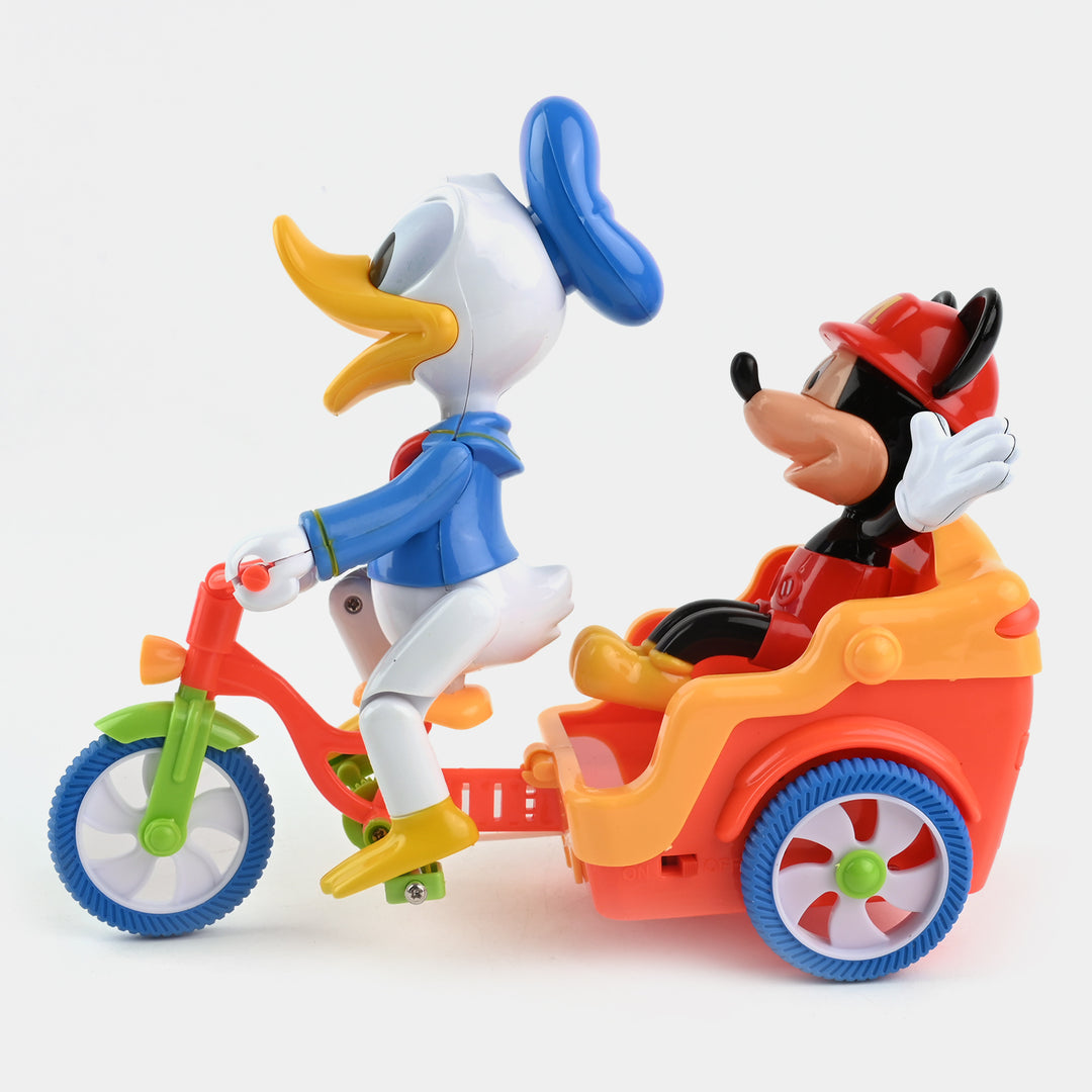 Electric Funny Tricycle With Duck