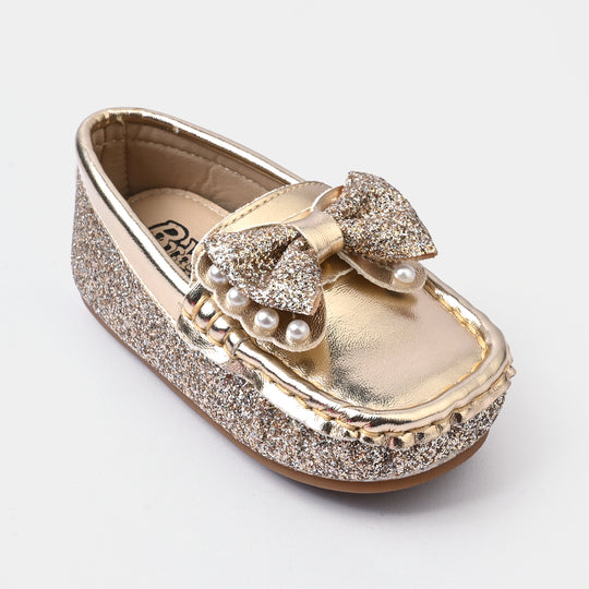 Girls Loafer PY-02-GOLDEN