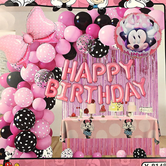Character Theme Balloons HBD Party Decorations