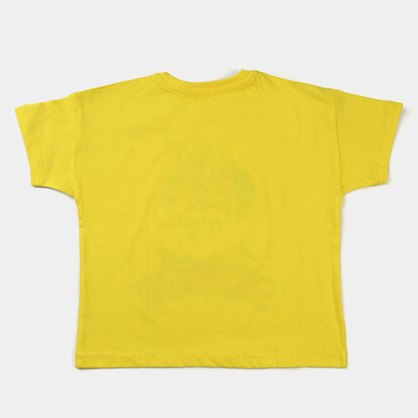 Girls Cotton Jersey T-Shirt H/S -B.Yellow