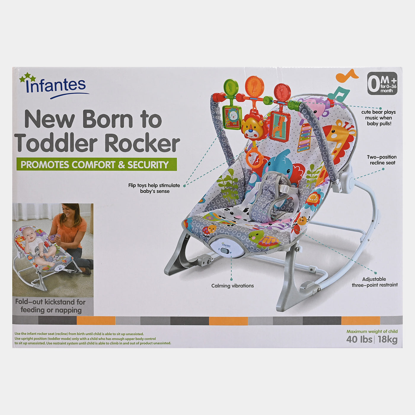 Newborn to Toddler Rocker