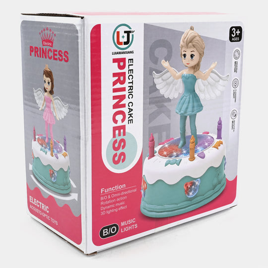 Universal Electric Cake Princess With Light