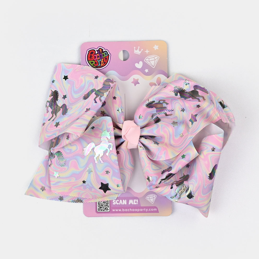 Fancy Hair Pin Big Bow