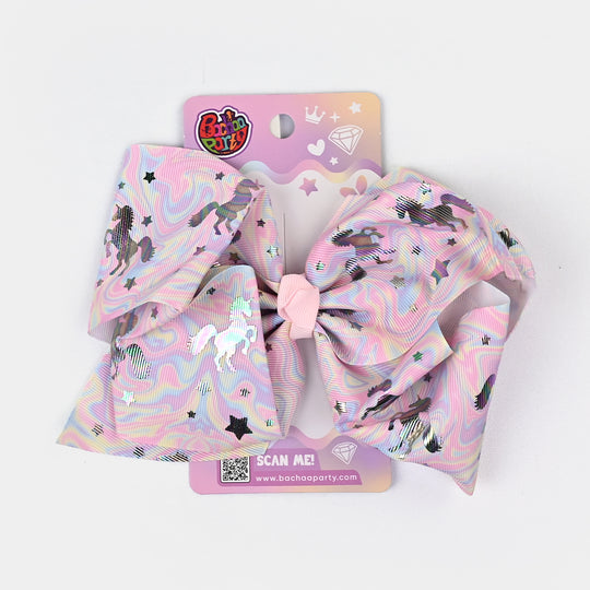 Fancy Hair Pin Big Bow