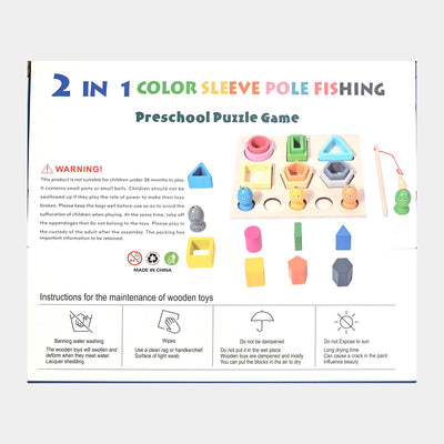 2 IN 1 COLOR SLEEVE POLE FISHING GAME