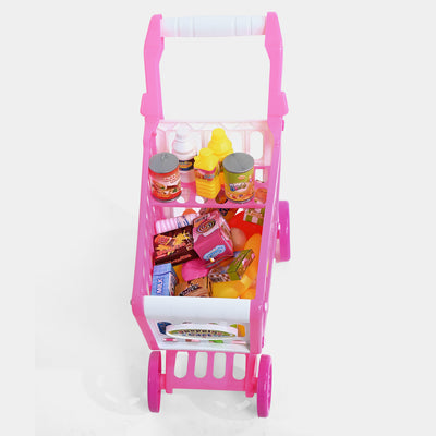 Shopping Cart Play Set For Kids - 56 PCs (922-09) (BP-LI)