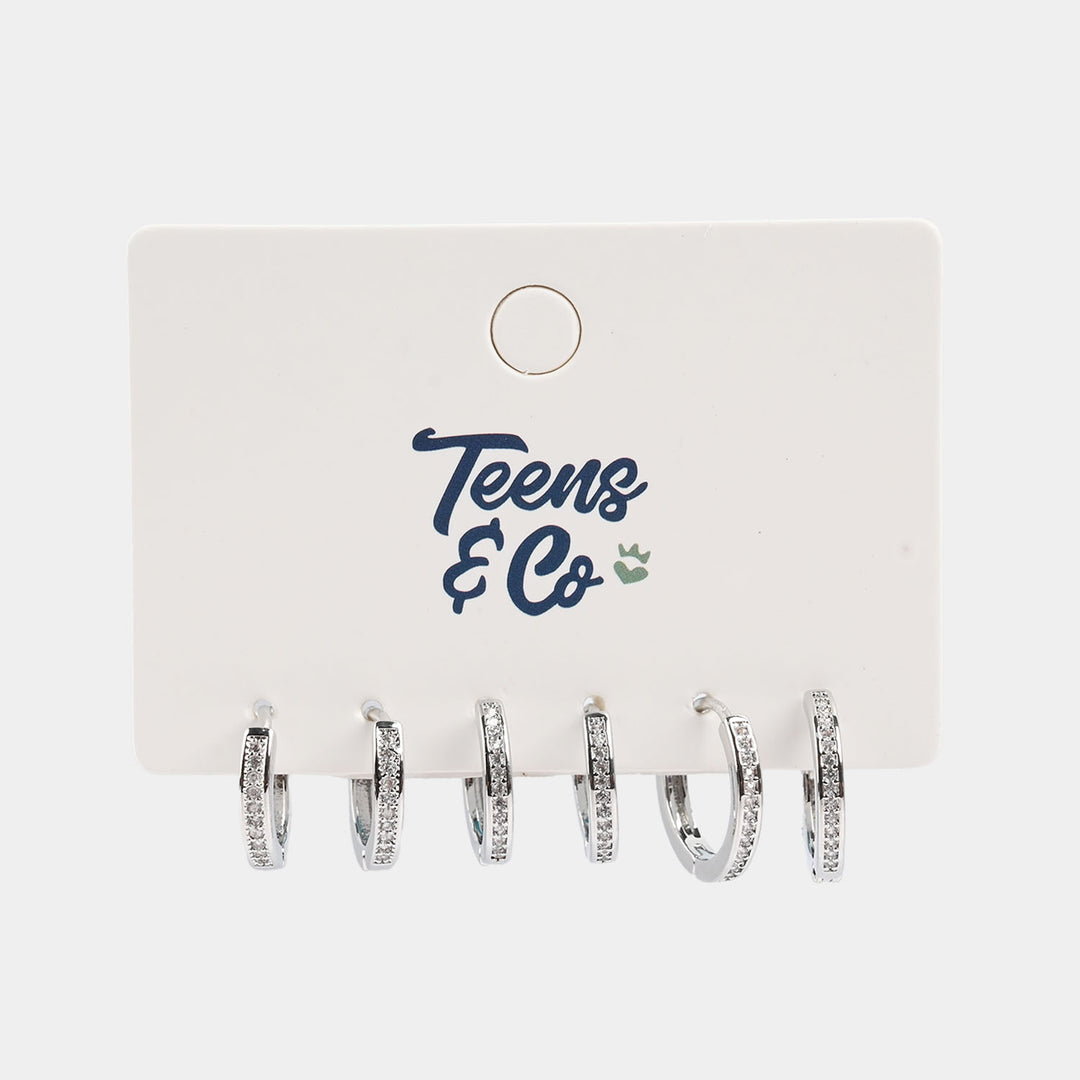 Earrings – 3 Pairs Set | Stylish, Lightweight & Everyday Wear