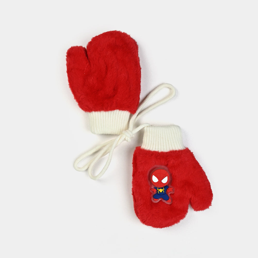 Kids Winter Warm Gloves With Light