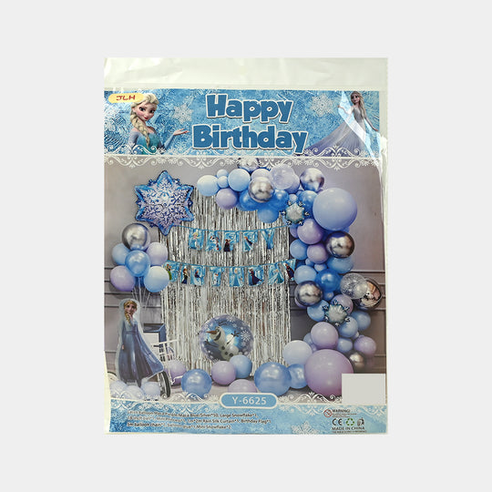Character Theme Balloons HBD Party Decorations