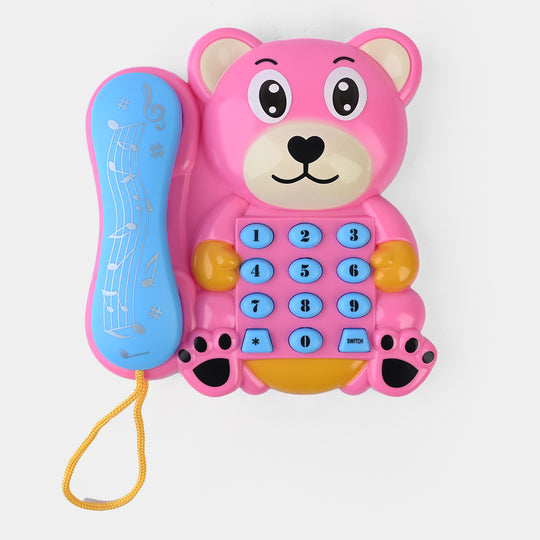 Electric Telephone Musical Toy For Kids