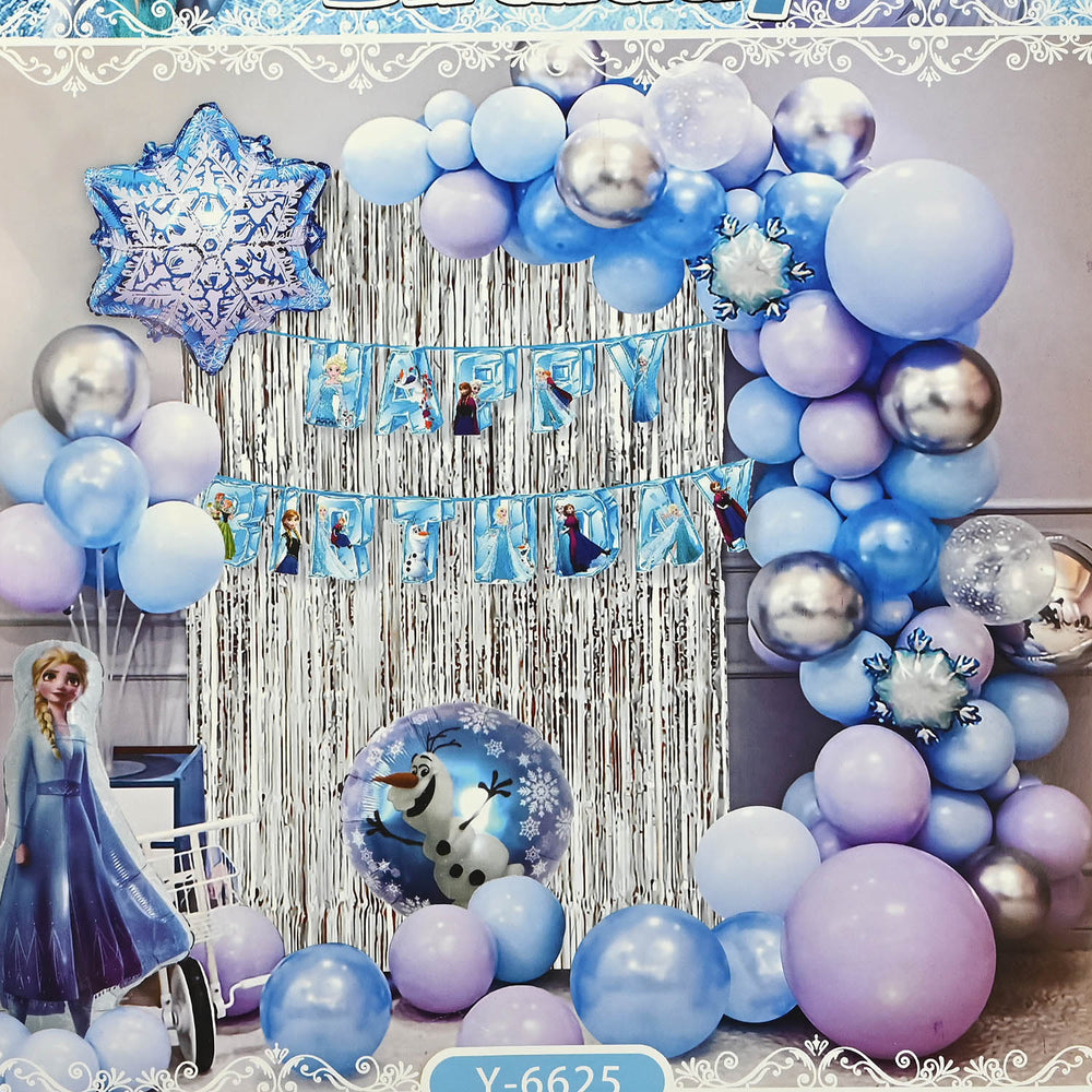 Character Theme Balloons HBD Party Decorations
