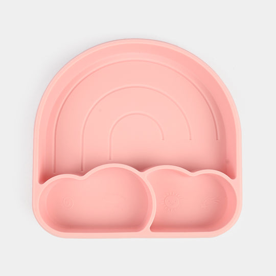 Baby Silicone Plate with Spoon & Fork