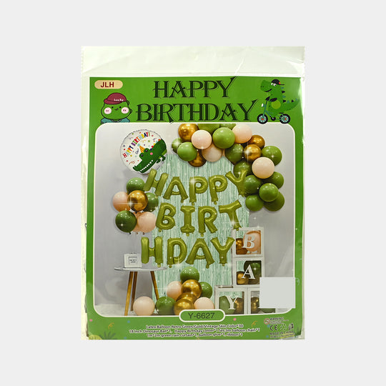 Character Theme Balloons HBD Party Decorations