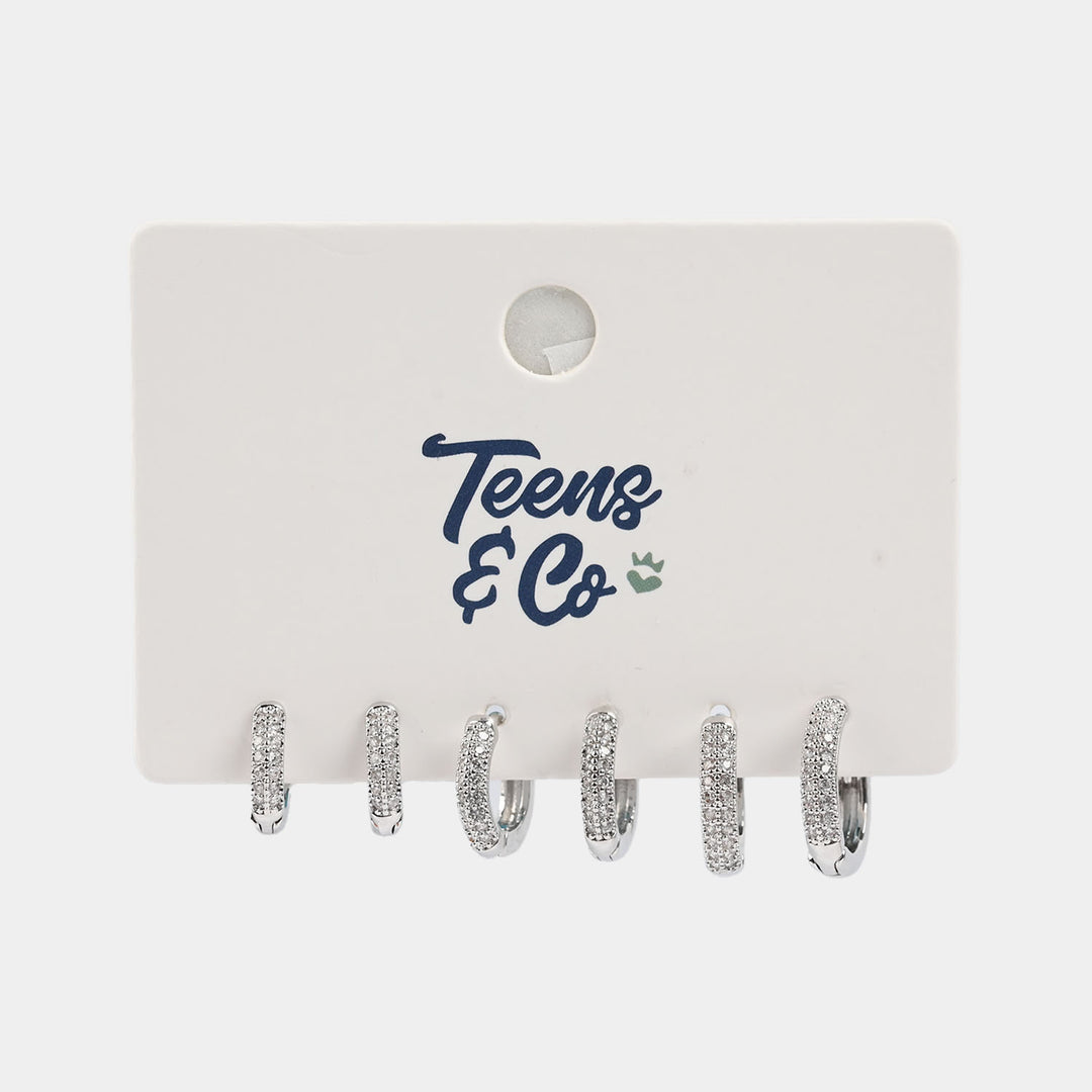 Earrings – 3 Pairs Set | Stylish, Lightweight & Everyday Wear