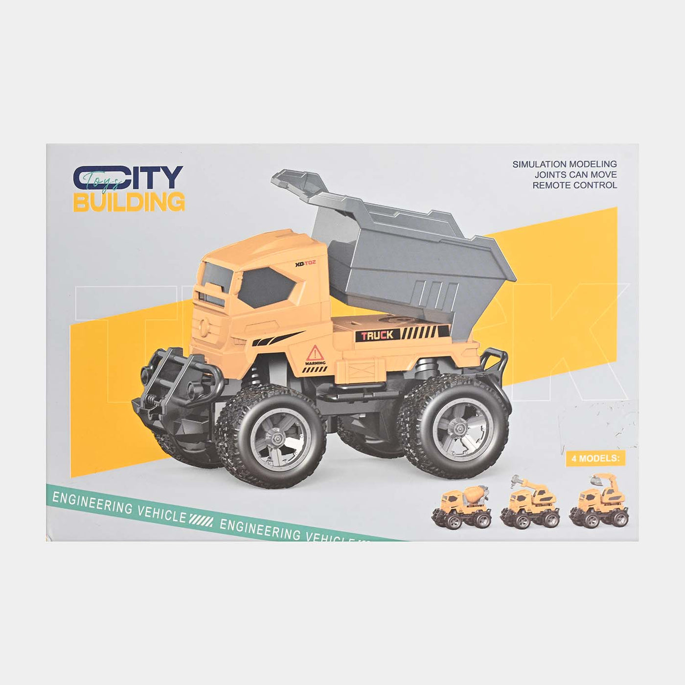 Remote Control Engineering Vehicle For Kids